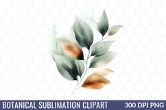 Botanical Sublimation Clipart Product Image 1