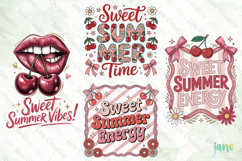 Sweet Summer Cherry Clipart Product Image 1
