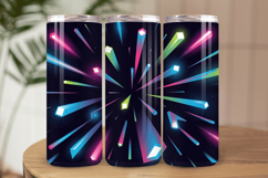 Festive Happy New Year Tumbler Wrap 2026: 20oz Skinny Tumble Product Image 1