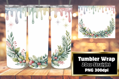 ARTISTIC PNG for 20oz Tumbler , Christmas Product Image 1
