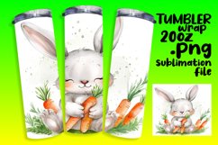 Watercolor Animal Adventure Tumbler Wrap - 20oz Product Image 1