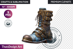 Steampunk Winter Fantasy Sublimation Graphics PNG clipart Product Image 1