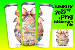 TRENDY 20oz Tumbler Design for DIY , Easter Egg Product Image 1