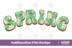 Floral Spring Png Retro Flowers Sublimation Daisy Daisies Product Image 1