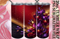Joyful Reflections 20oz tumbler wrap, Leopard Prints Product Image 1