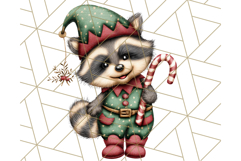 Christmas Animal Clipart, Festive Animals in Holiday Outfits Product Image 3