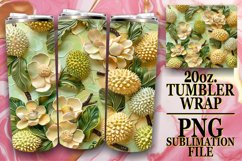 Bloom and Fruit 20oz Wrap Art Product Image 1