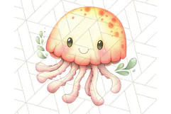 Under the Sea Nursery Clipart, Ocean Animals PNG Product Image 3