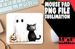Spooky Tales Watercolor Mouse Pad PNG Product Image 1