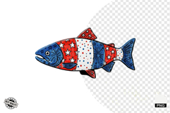 4th of July Undersea Life Clipart Product Image 1