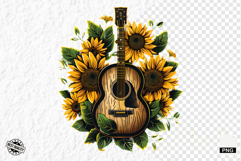 Summer Sunflowers PNG Clipart Product Image 1