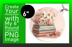 Bright Round Design for Keychains , Books Product Image 1