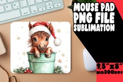 Joyful Mouse Mat Design Sublimation, Xmas Product Image 1