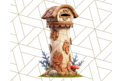 Forest Mail Delivery Clipart PNG, Animal Post Office PNG Product Image 3