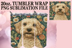 Quirky Animal Portraits in a Garden of Blooms Sublimation Cu Product Image 1