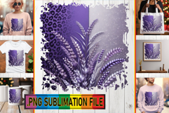 Cheerful TOTE BAG Sublimation Art, Leopard Prints Product Image 1