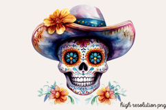 Da de Los Muertos Sublimation PNG Product Image 1