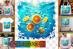ENCHANTED TSHIRT Designs PNG, 3D Fruits Product Image 1