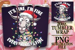 Radiant Adventures 20oz tumbler wrap, Xmas Product Image 1