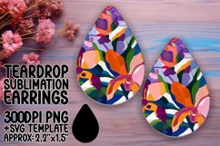 Radiant Floral Pattern Drops Product Image 1