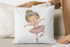 Whimsical Ballet Girl Clipart Product Image 10