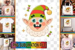 Sweet TOTE BAG Gift Ideas PNG, Cute Christmas Product Image 1