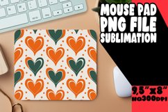 Timeless Mouse Pad Designs Sublimation, Heart Product Image 1