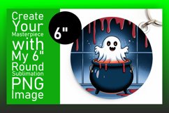 Bright Round Design for Sublimation , Halloween Product Image 1
