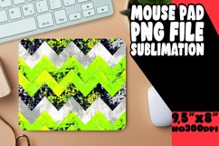 Glittery Stripe Pattern Mouse Pad Sublimation Product Image 1