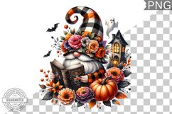 Halloween Gnome Sublimation - Clipart PNG Design Product Image 1