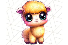 Farm Animals Kawaii Clipart PNG, Cute Barnyard Animal Product Image 3