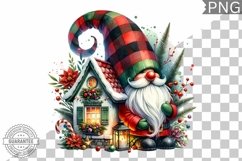 Christmas Gnome Sublimation - Clipart PNG Design Product Image 1