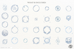 Summer Sea Underwater Bubbles Clipart Product Image 4