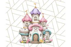 Princess Castle Room PNG Clipart for Royal Interiors & Scene Product Image 3