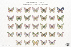 Easter Quirky Butterflies Clipart Product Image 3