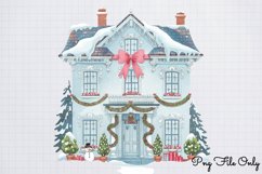 Pastel Christmas Sublimation Clipart PNG Product Image 1