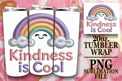 Cheerful escapes 20oz tumbler wrap, Funny Quote Product Image 1