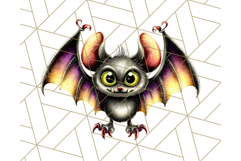 Halloween Monster Clipart PNG, Cute Spooky Characters Product Image 3