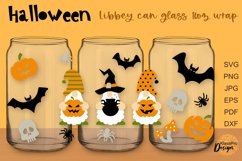 Halloween bundle Libbey glass 16oz | Can glass wrap svg Product Image 4