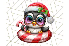 Summer Christmas Clipart PNG, Tropical Holiday Art Clip Art Product Image 3