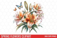 Spring Flowers Clipart Product Image 1
