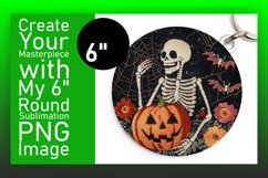 Gorgeous Circle Design Sublimation Template , Halloween Product Image 1