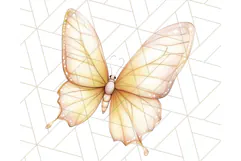 Pastel Fairies and Butterflies PNG, Spring Fantasy Clipart Product Image 3