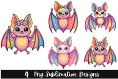 4 HalloweenBat PNG | Spooky Season Png Product Image 1