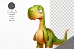 Dinosaur clipart, Dino clipart, Kids sublimation Product Image 1