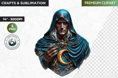 Slavic God clipart PNG, Eastern European mythology clipart Product Image 1