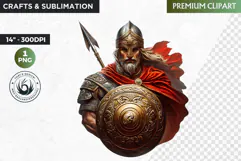 Slavic God clipart PNG, Eastern European mythology clipart Product Image 1