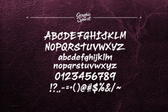 Graffiti Tagline Brave Decorative Font Product Image 10