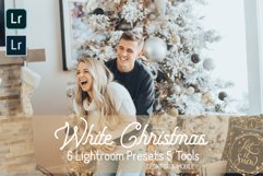 White Christmas Lightroom Presets. Desktop &amp; Mobile. Product Image 1