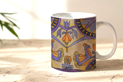 Mug design fabulous birds watercolor Product Image 2